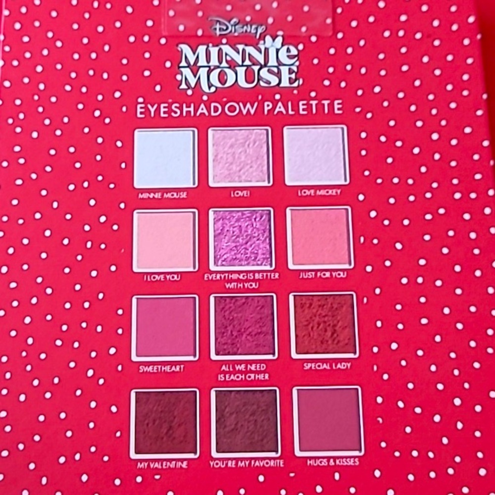 Disney Minnie & Mickey Mouse Eye Shadow Palette NEW | Pinks & Flower Colors
